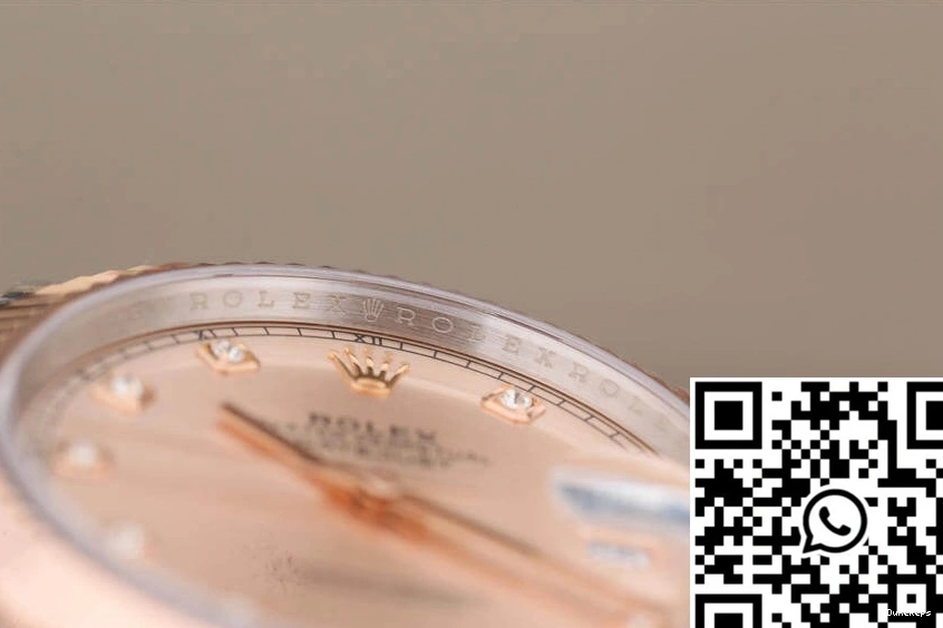 Gold Dial Sundust Rose Datejust EW Rolex M126331-0008 Factory 0329